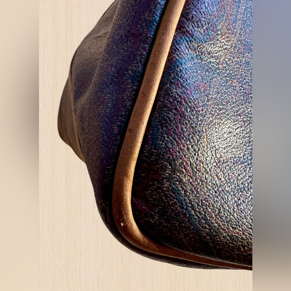 Vintage Etro Paisley Weekender / Duffle Bag – Made in Italy - Picture 7 of 16